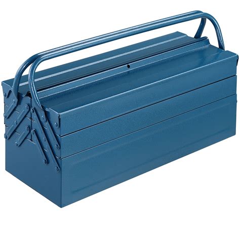 blue steel tool box|blue metal tool box.